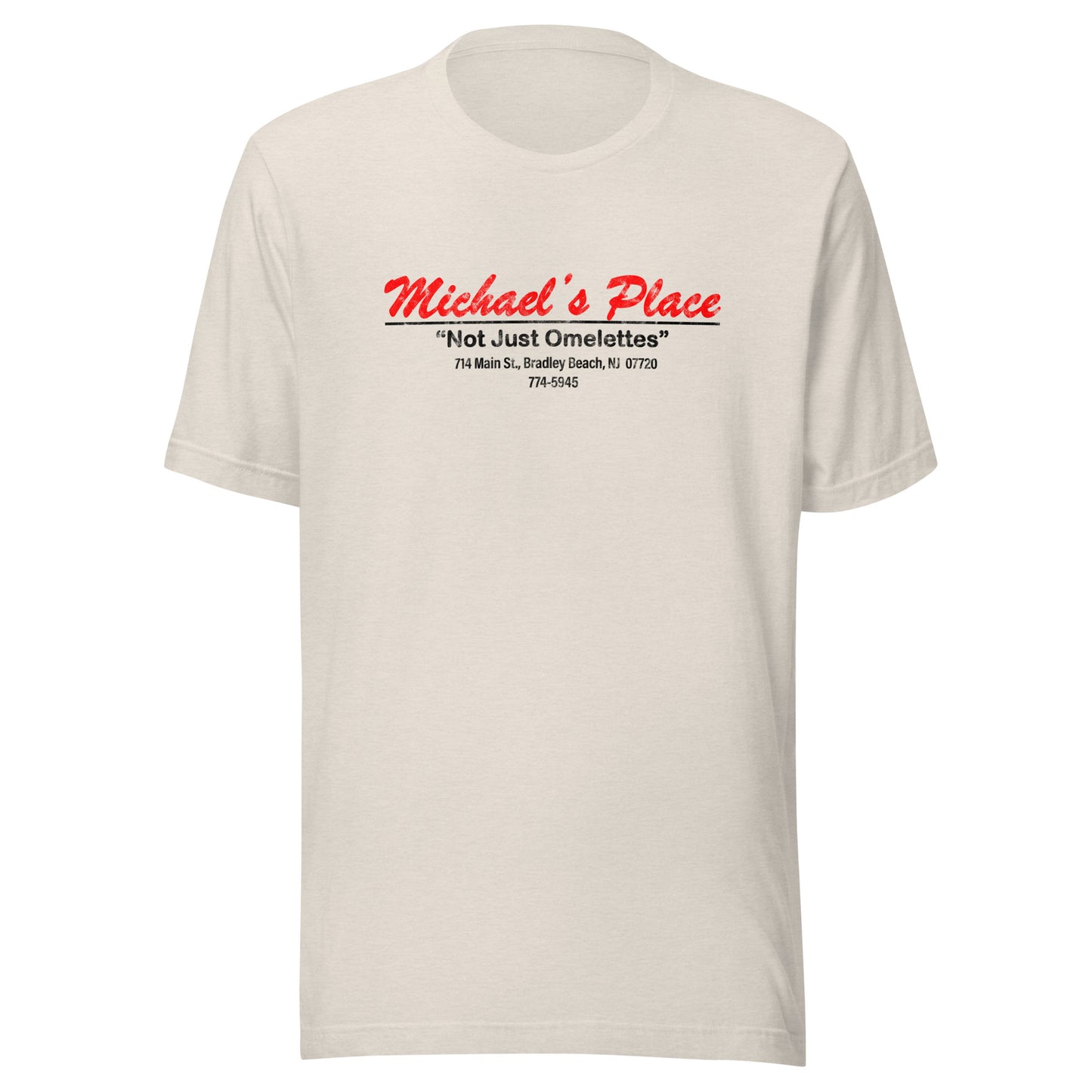 Michael's Place - BRADLEY BEACH - Unisex t-shirt Heather Dust