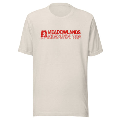 Brendan Byrne Arena - MEADOWLANDS / EAST RUTHERFORD - Unisex t-shirt Heather Dust
