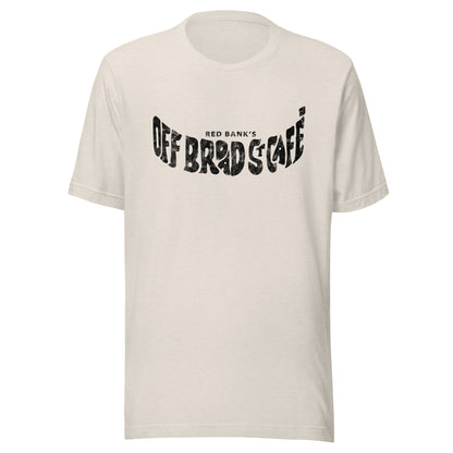 Off Broad St. Cafe - RED BANK - Unisex t-shirt Heather Dust