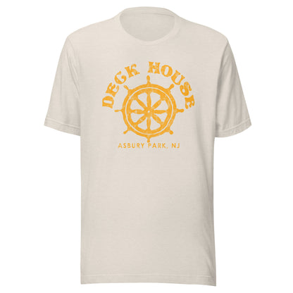 Deck House - ASBURY PARK - Unisex t-shirt Heather Dust