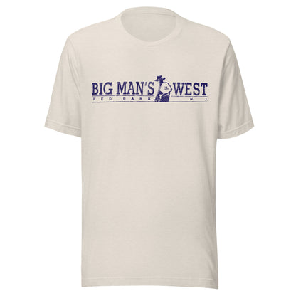 Big Man's West - RED BANK - Short sleeve t-shirt Heather Dust