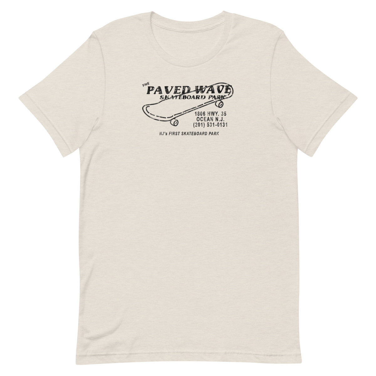 The Paved Wave - OCEAN - Unisex t-shirt