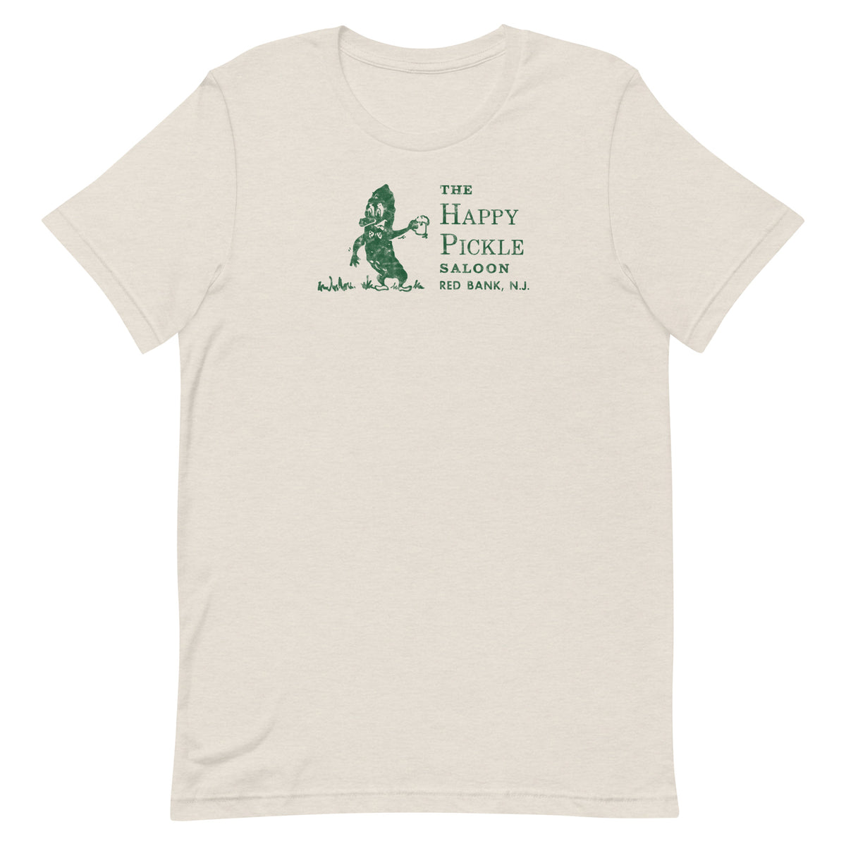 The Happy Pickle Saloon - RED BANK - Unisex t-shirt