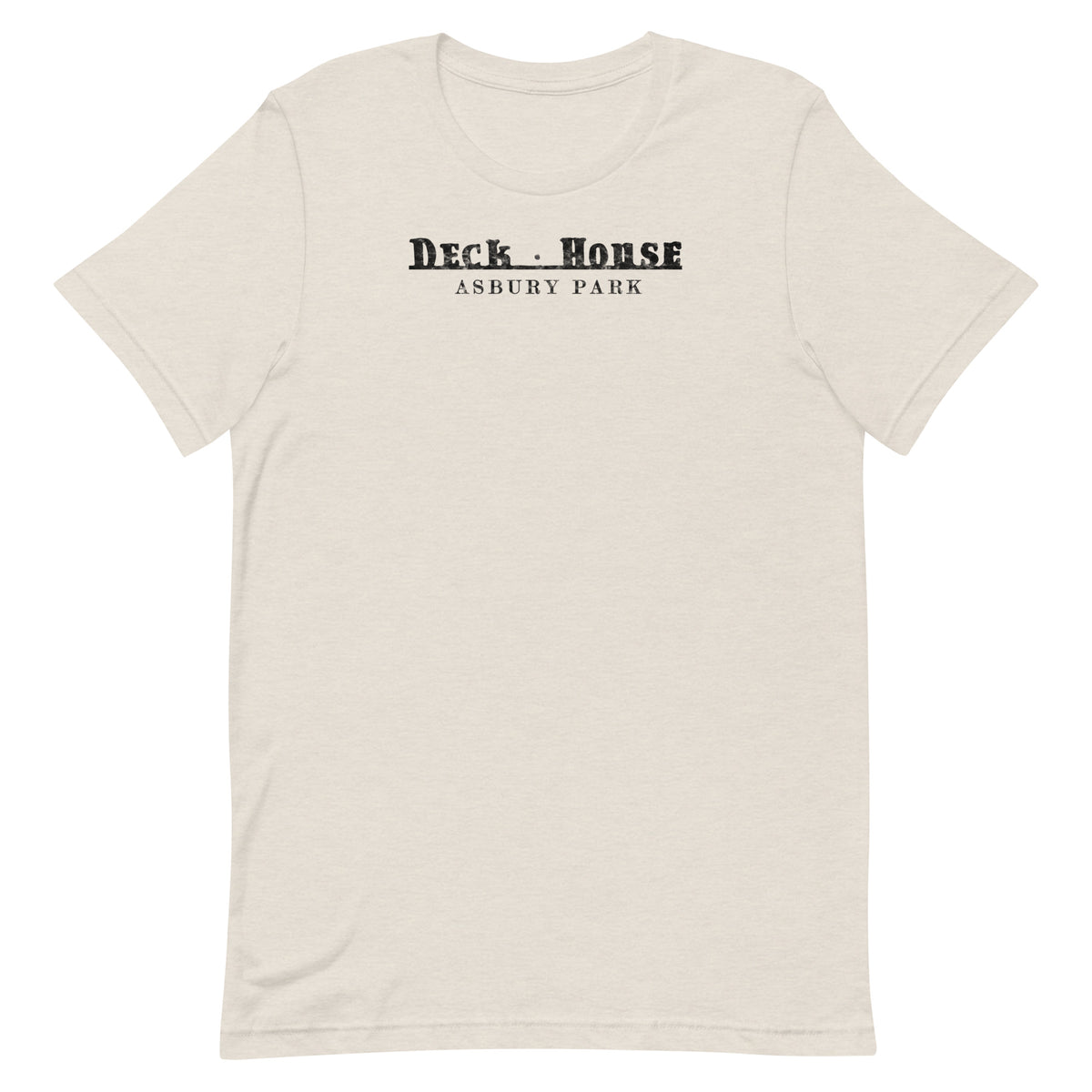 Deck House - ASBURY PARK - Unisex t-shirt Heather Dust