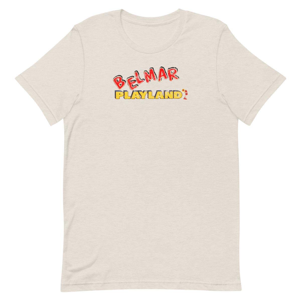 Belmar Playland - BELMAR - Unisex t-shirt Heather Dust