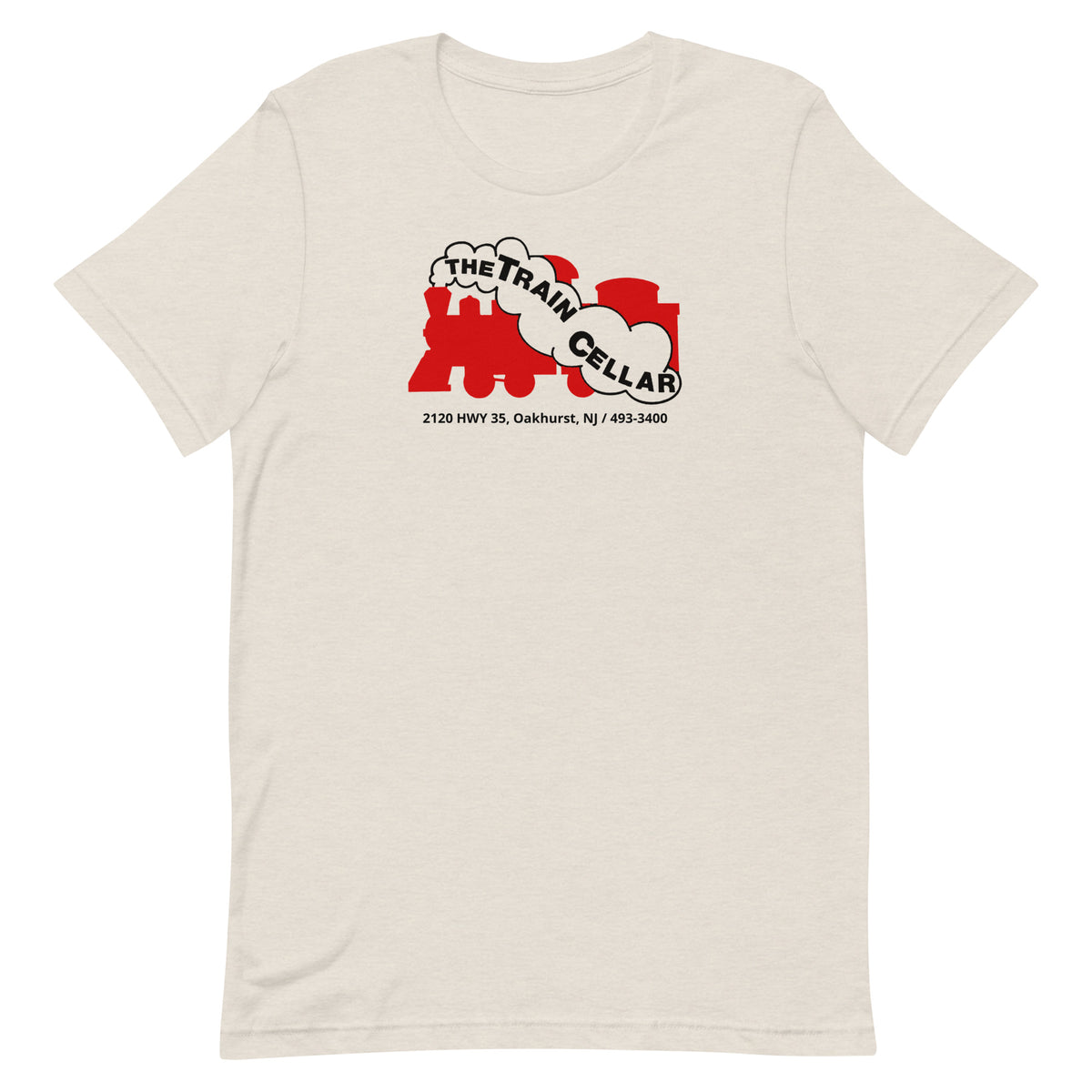 The Train Cellar - OAKHURST - Unisex t-shirt