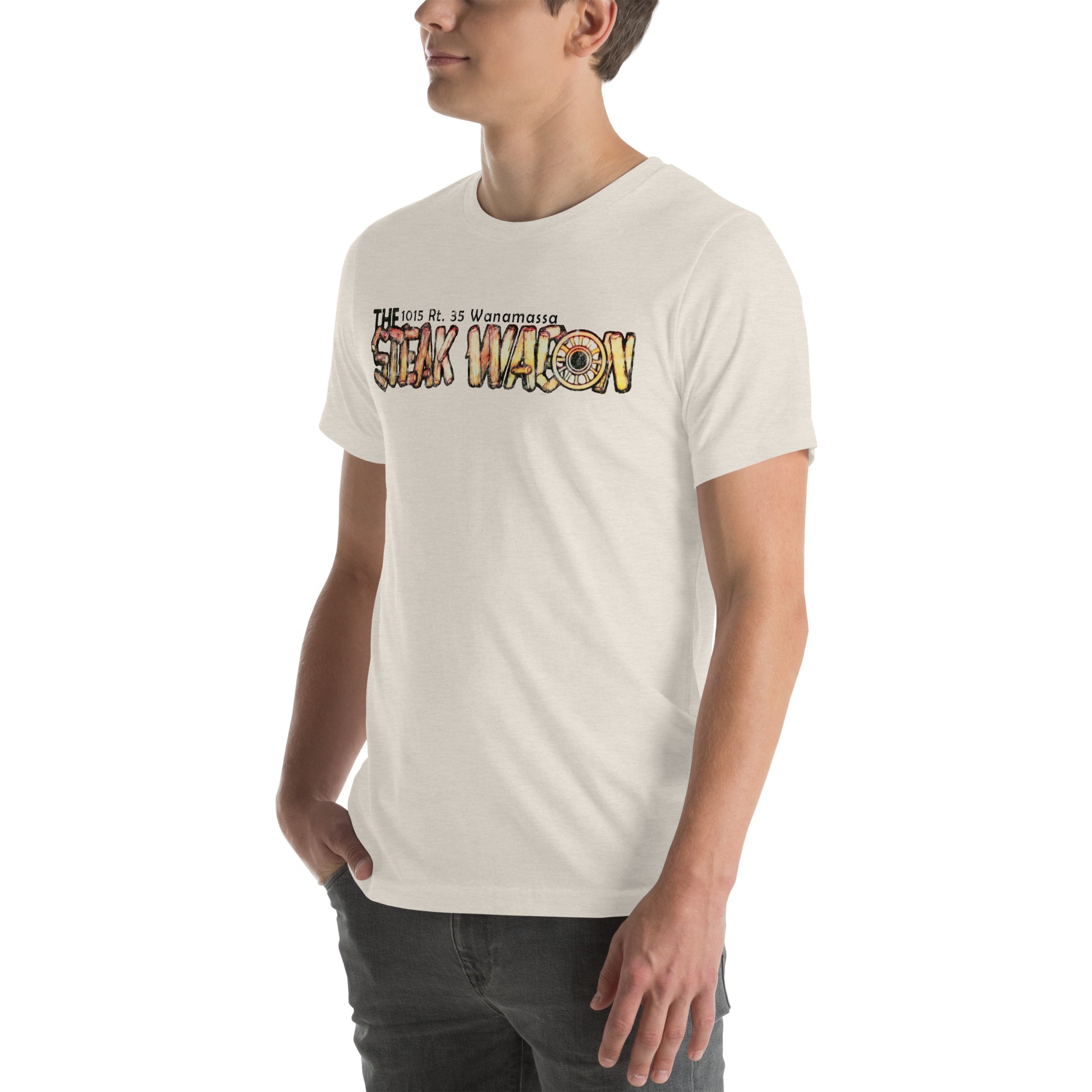 The Steak Wagon - WANAMASSA - Unisex t-shirt