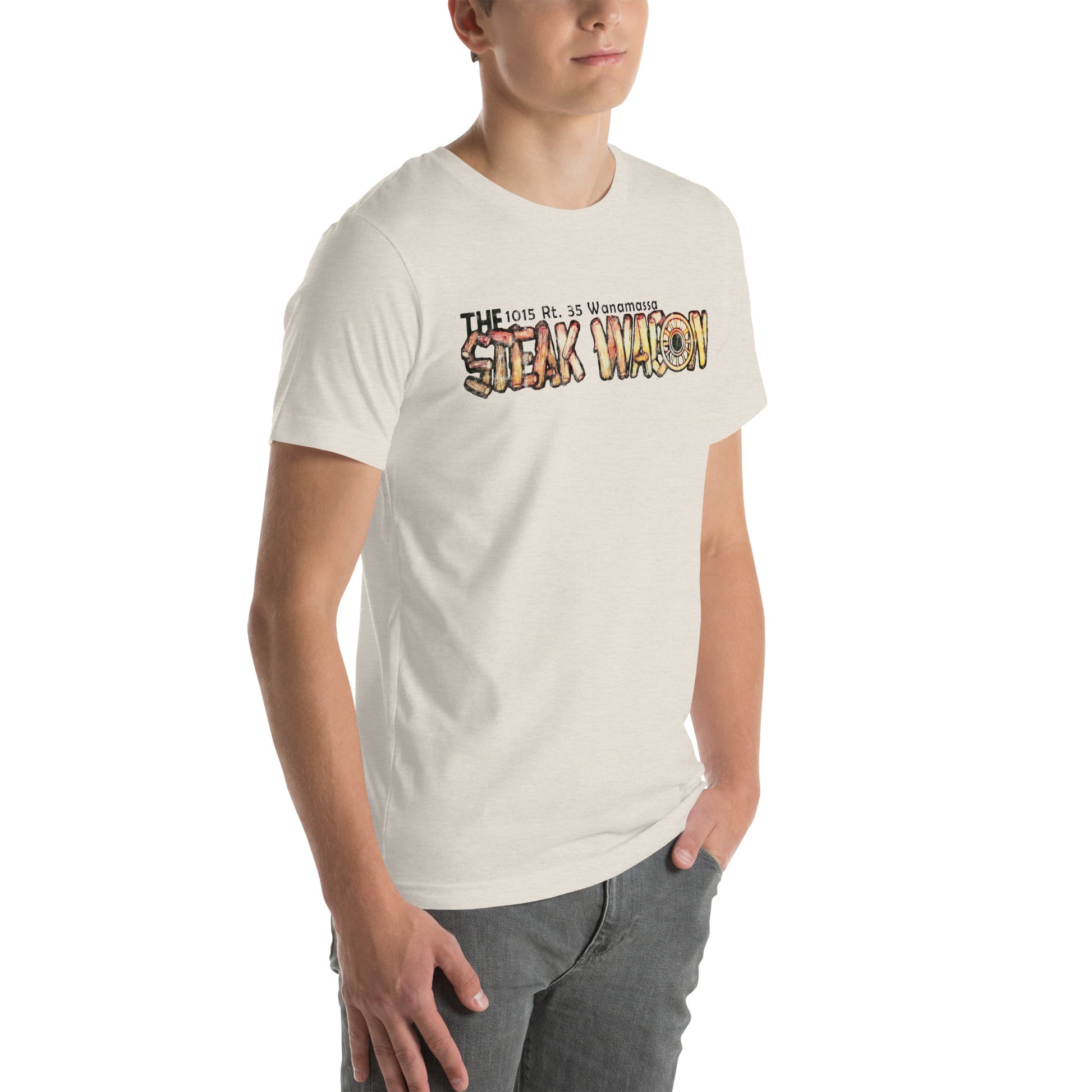 The Steak Wagon - WANAMASSA - Unisex t-shirt
