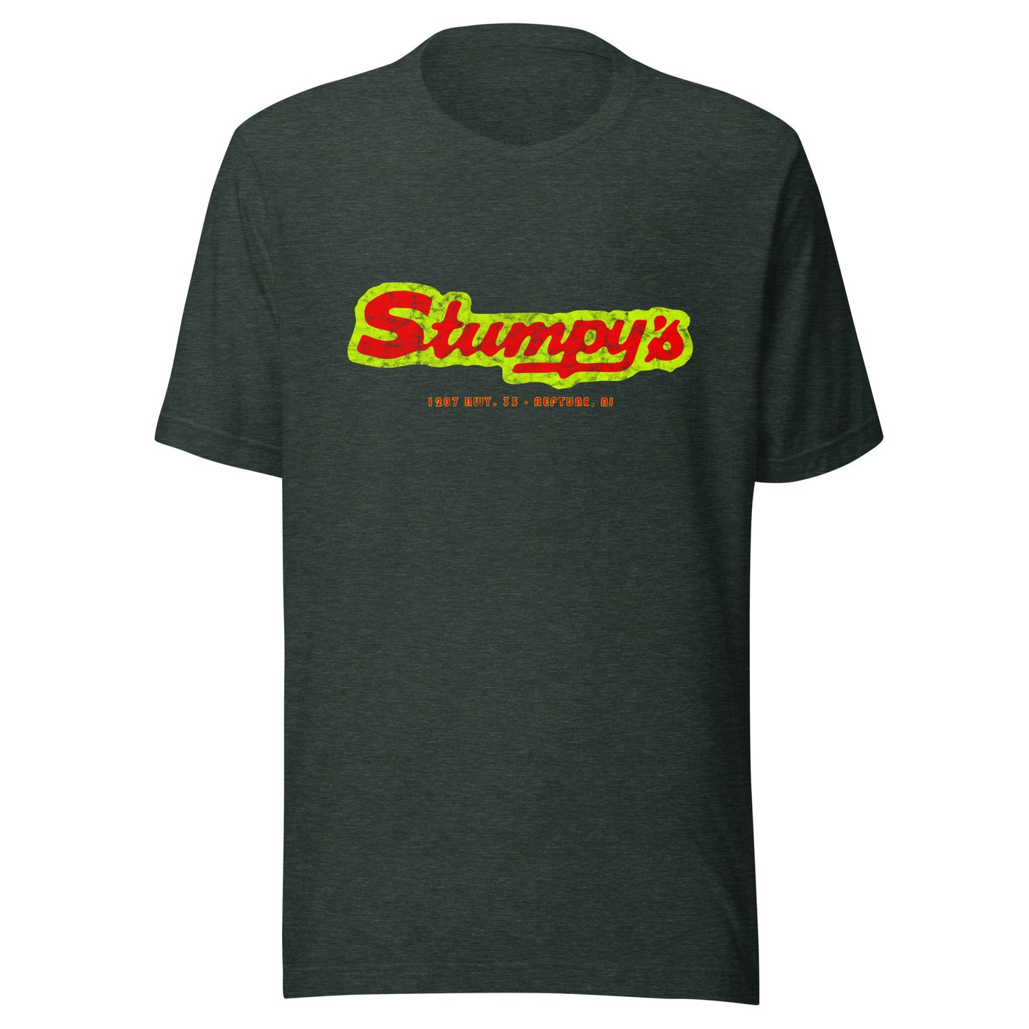Stumpy's - NEPTUNE - Unisex t-shirt Heather Forest
