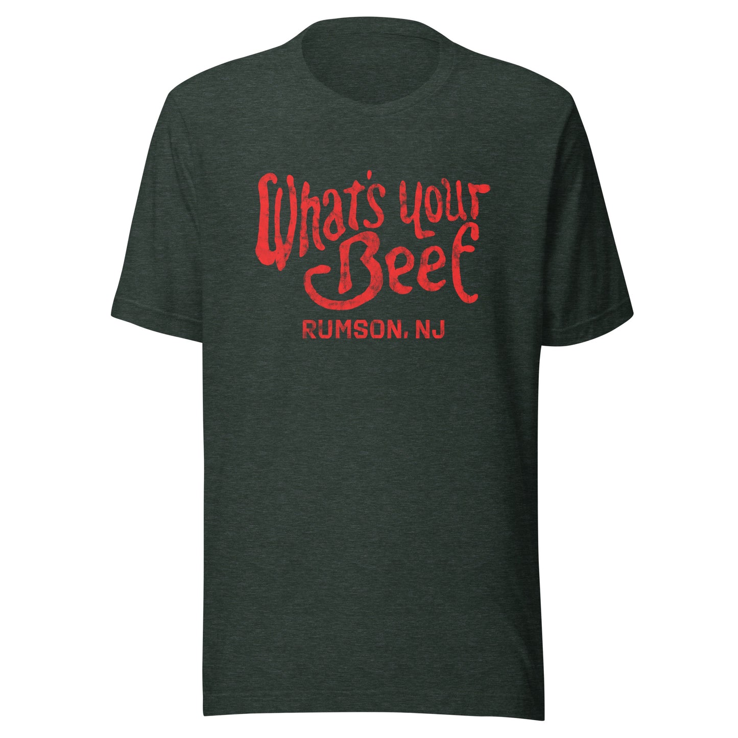 What's Your Beef - RUMSON - Unisex t-shirt Heather Forest