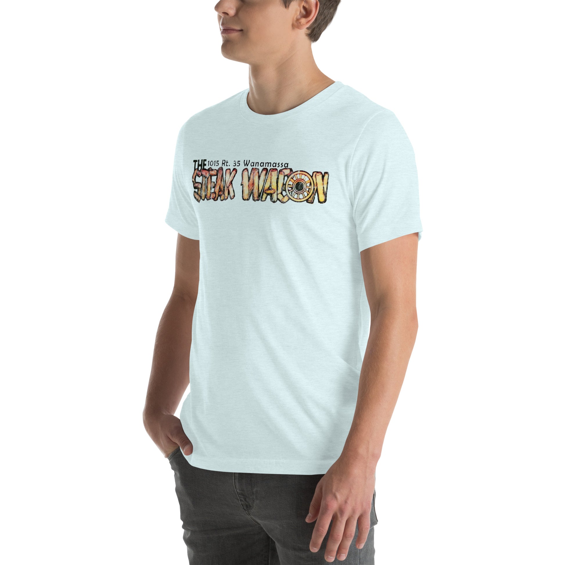 The Steak Wagon - WANAMASSA - Unisex t-shirt