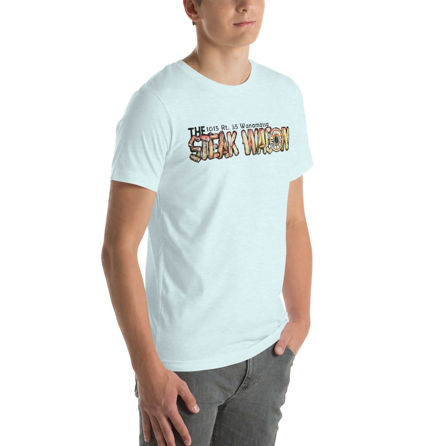 The Steak Wagon - WANAMASSA - Unisex t-shirt