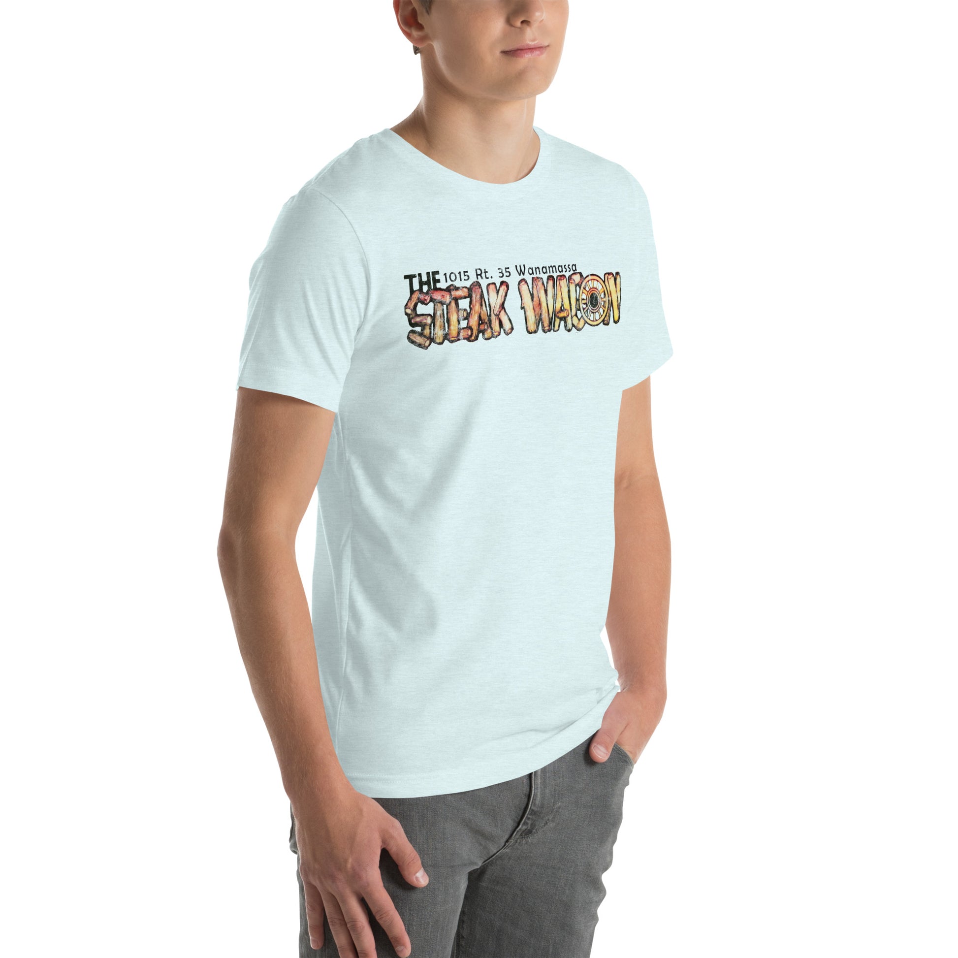 The Steak Wagon - WANAMASSA - Unisex t-shirt