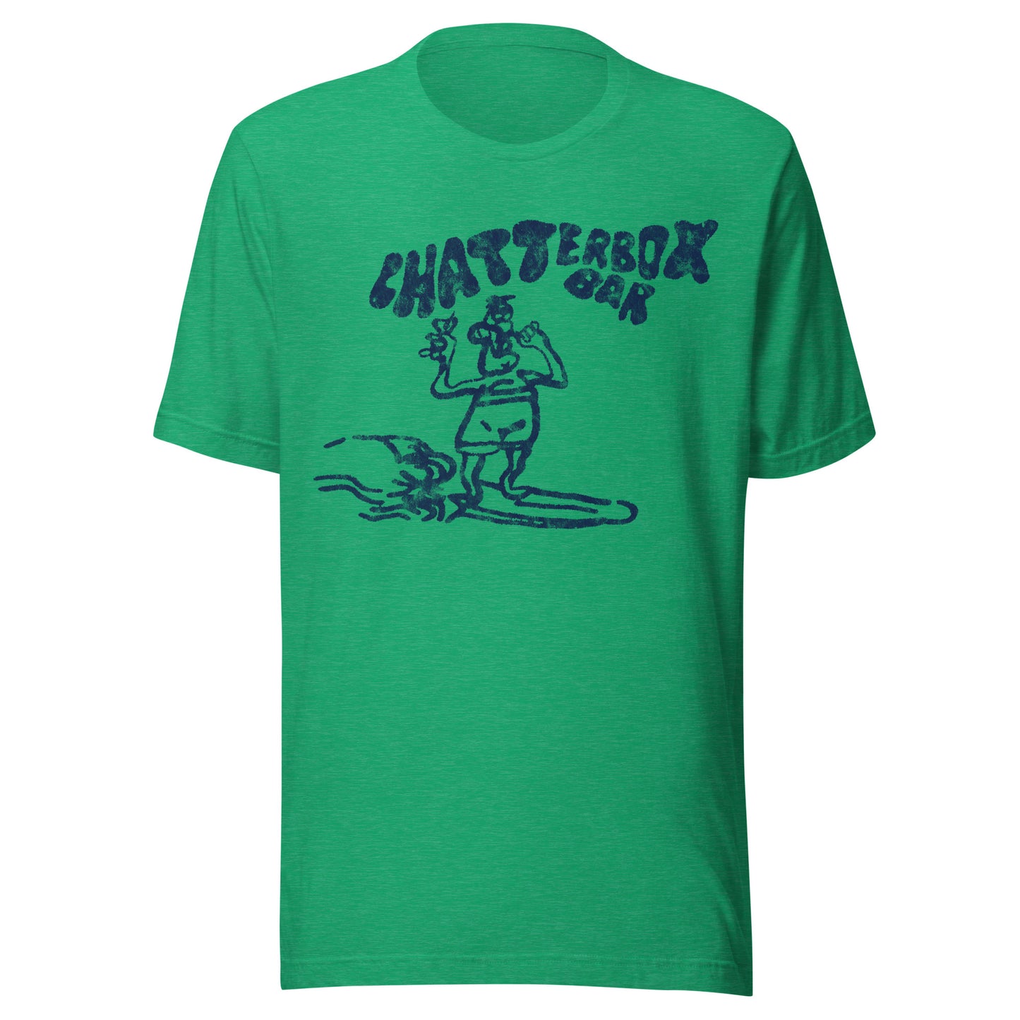 The Original Chatterbox Bar - SEASIDE HEIGHTS - Unisex t-shirt Heather Kelly