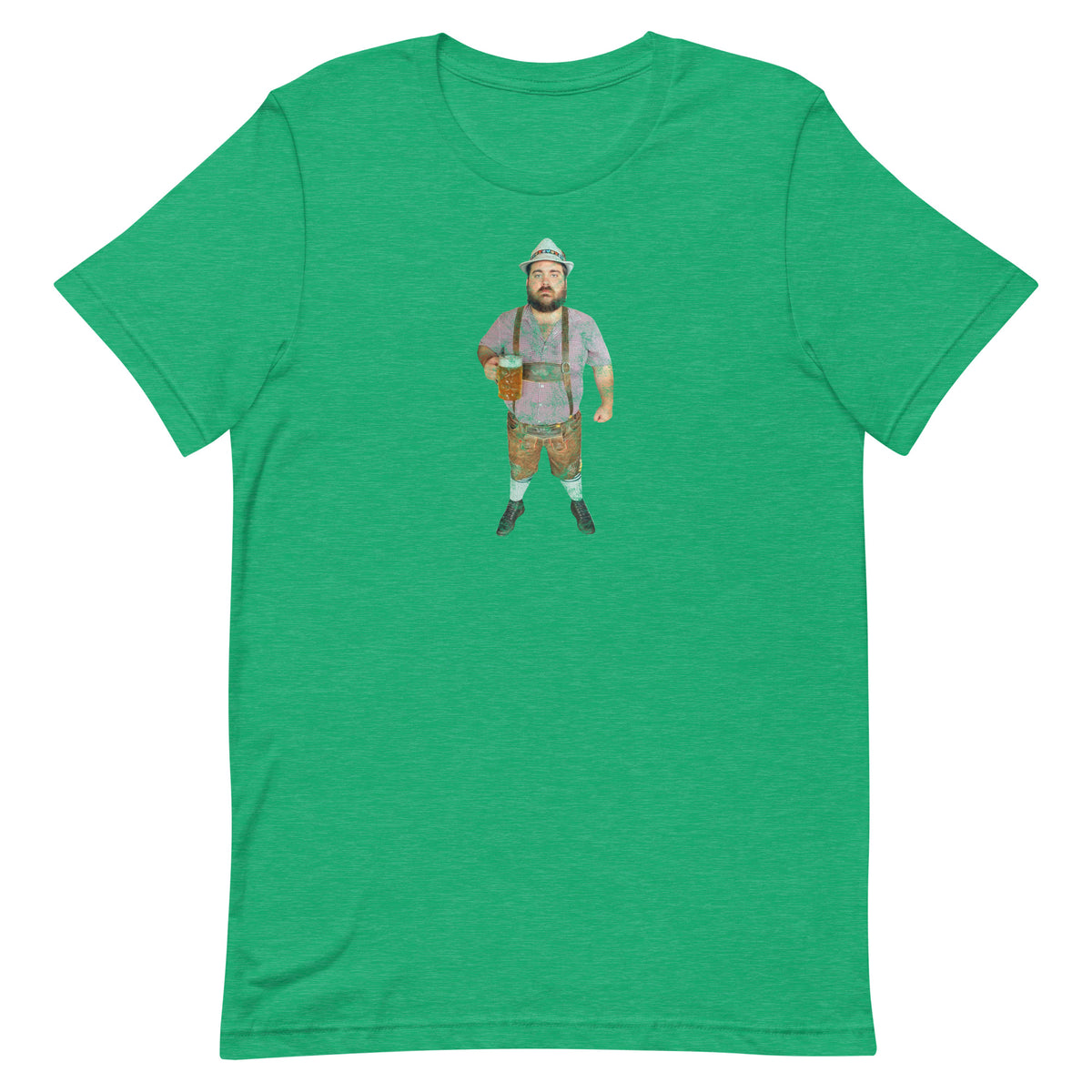 Asbury Festhalle & Biergarten / Flat Andy - ASBURY PARK - Unisex t-shirt Heather Kelly