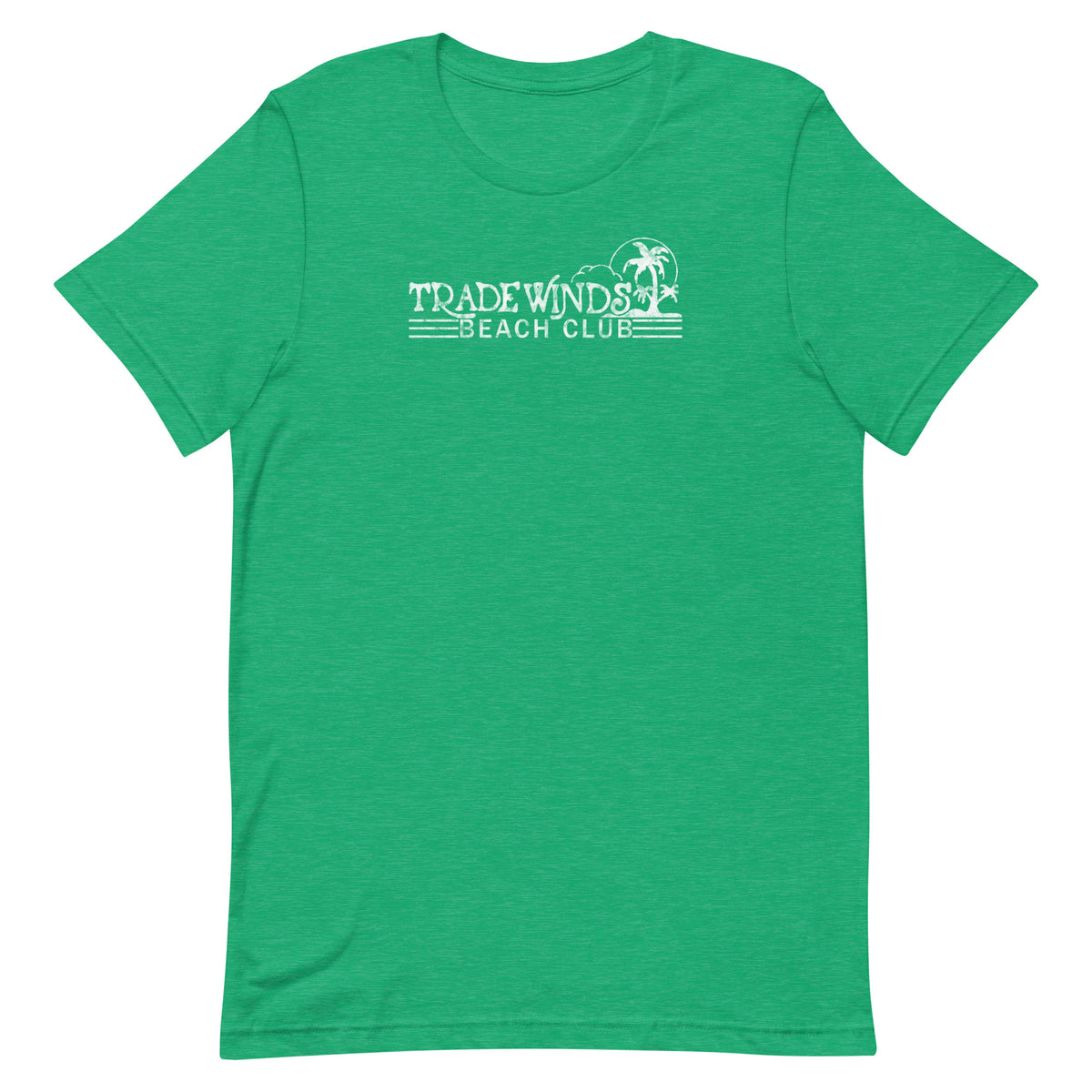 Tradewinds Beach Club - SEA BRIGHT - Unisex t-shirt Heather Kelly