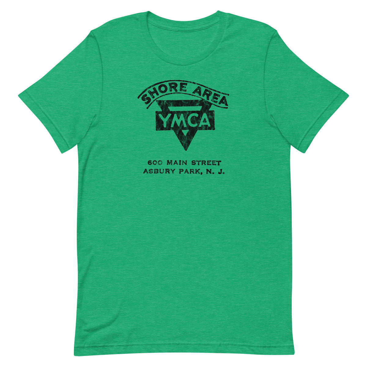 Shore Area YMCA - ASBURY PARK - Unisex t-shirt Heather Kelly