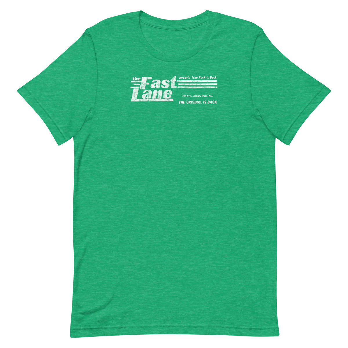 The Fast Lane (White Logo) - ASBURY PARK - Unisex t-shirt