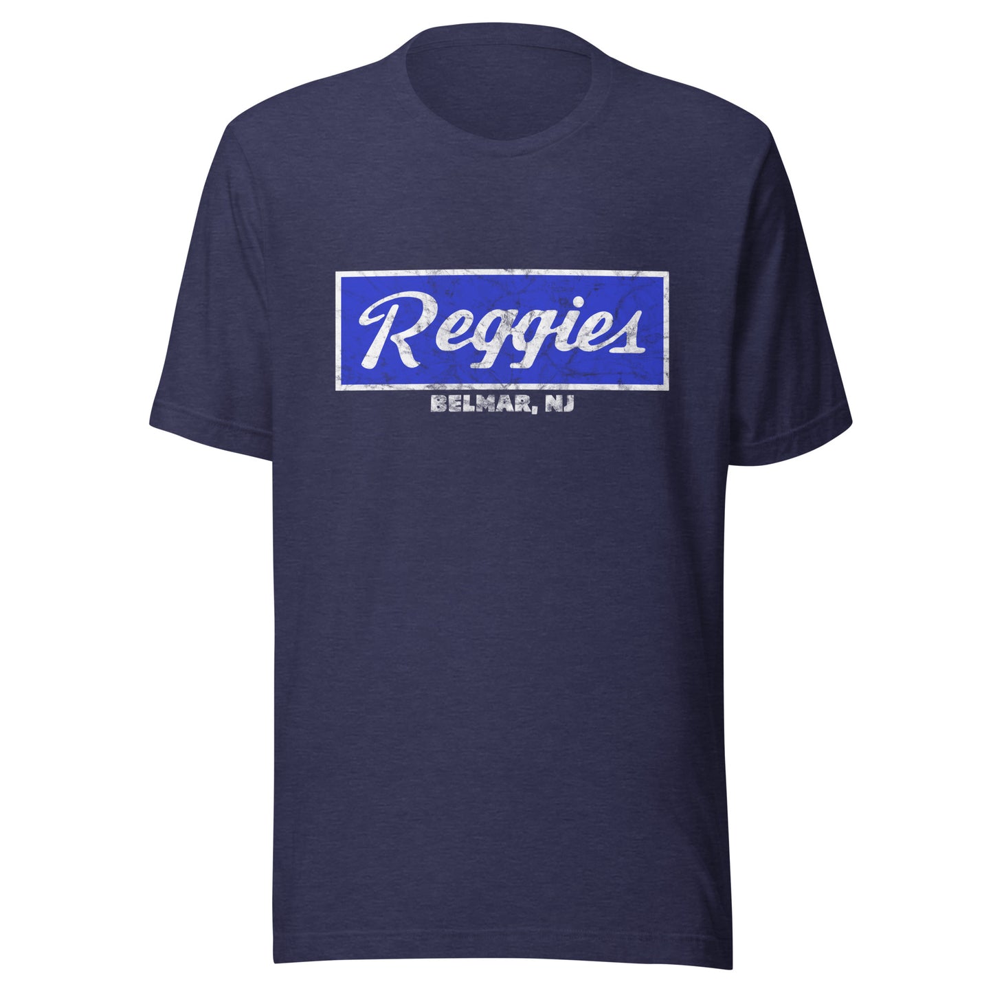 Reggie's - BELMAR - Unisex t-shirt Heather Midnight Navy