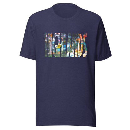 Bud's Grave / HIGHLANDS - HIGHLANDS - Unisex t-shirt Heather Midnight Navy