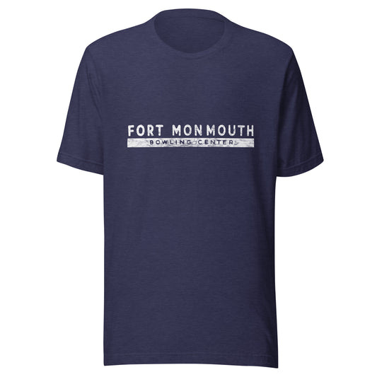 Fort Monmouth Bowling Center - EATONTOWN - Unisex t-shirt Heather Midnight Navy