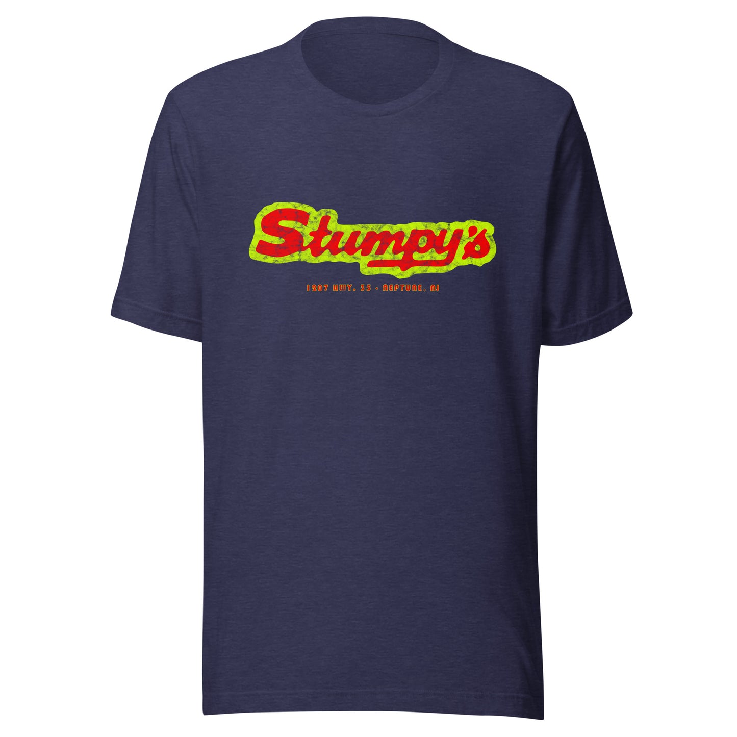 Stumpy's - NEPTUNE - Unisex t-shirt Heather Midnight Navy