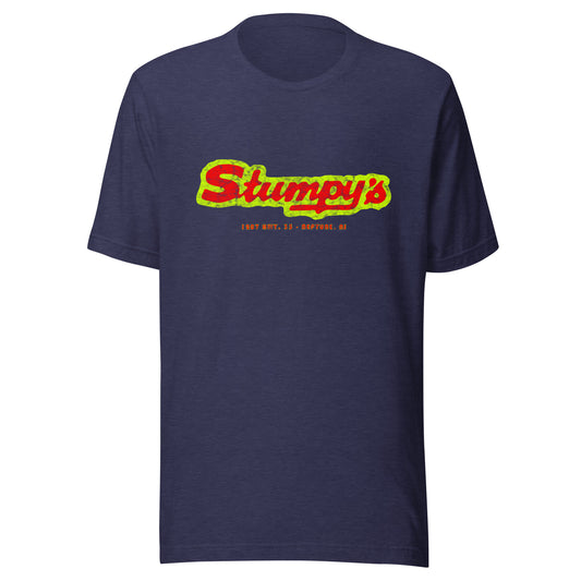 Stumpy's - NEPTUNE - Unisex t-shirt Heather Midnight Navy