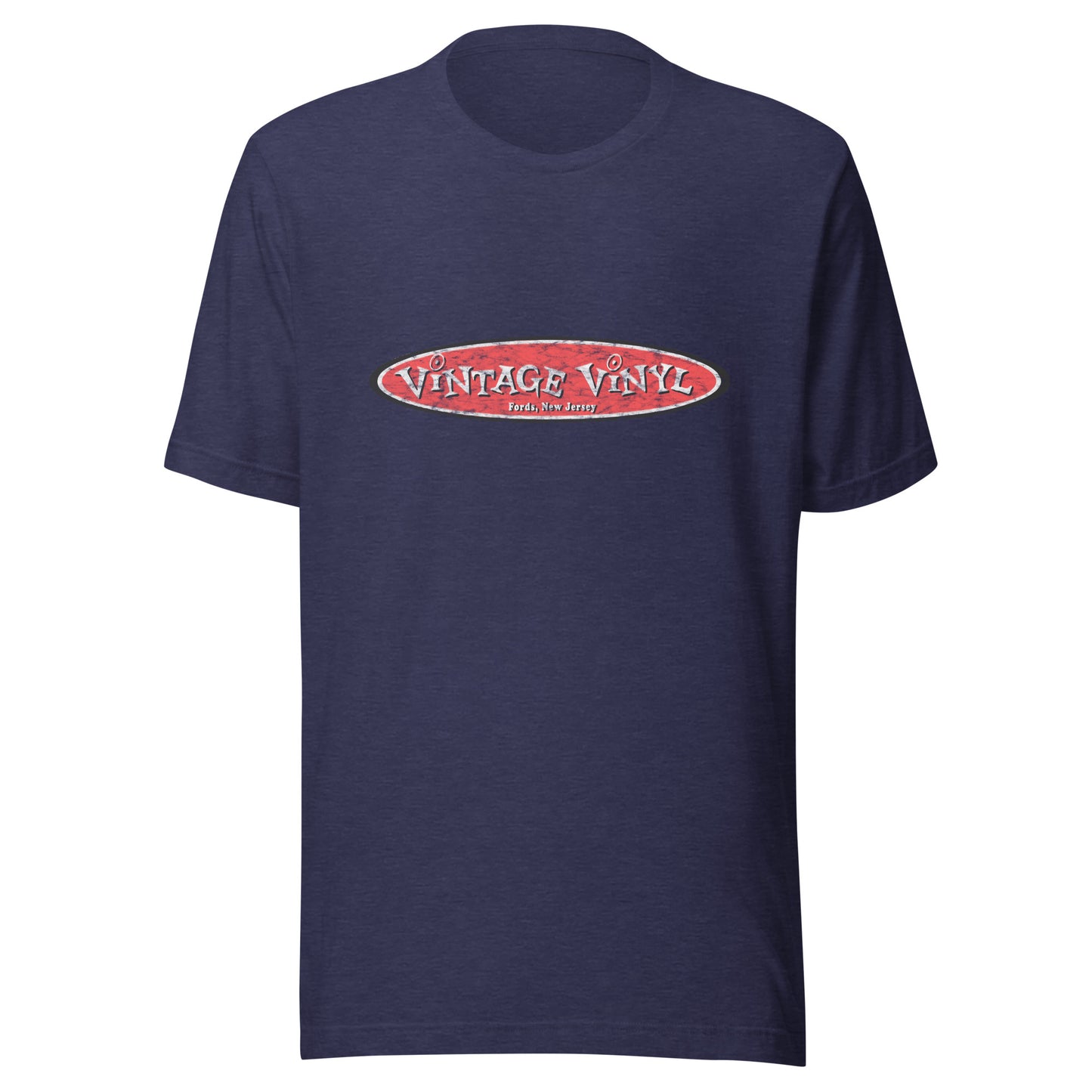 Vintage Vinyl - FORDS - Unisex t-shirt Heather Midnight Navy