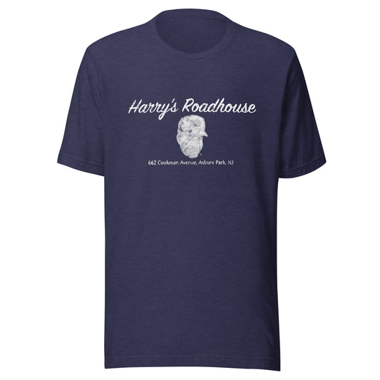 Harry's Roadhouse - ASBURY PARK - Unisex t-shirt Heather Midnight Navy