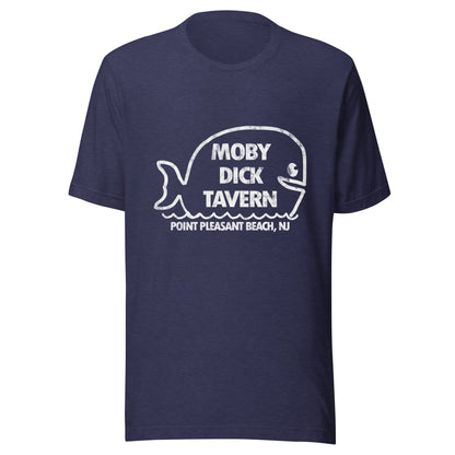 MOBY DICK TAVERN - POINT PLEASANT BEACH - Unisex t-shirt Heather Midnight Navy
