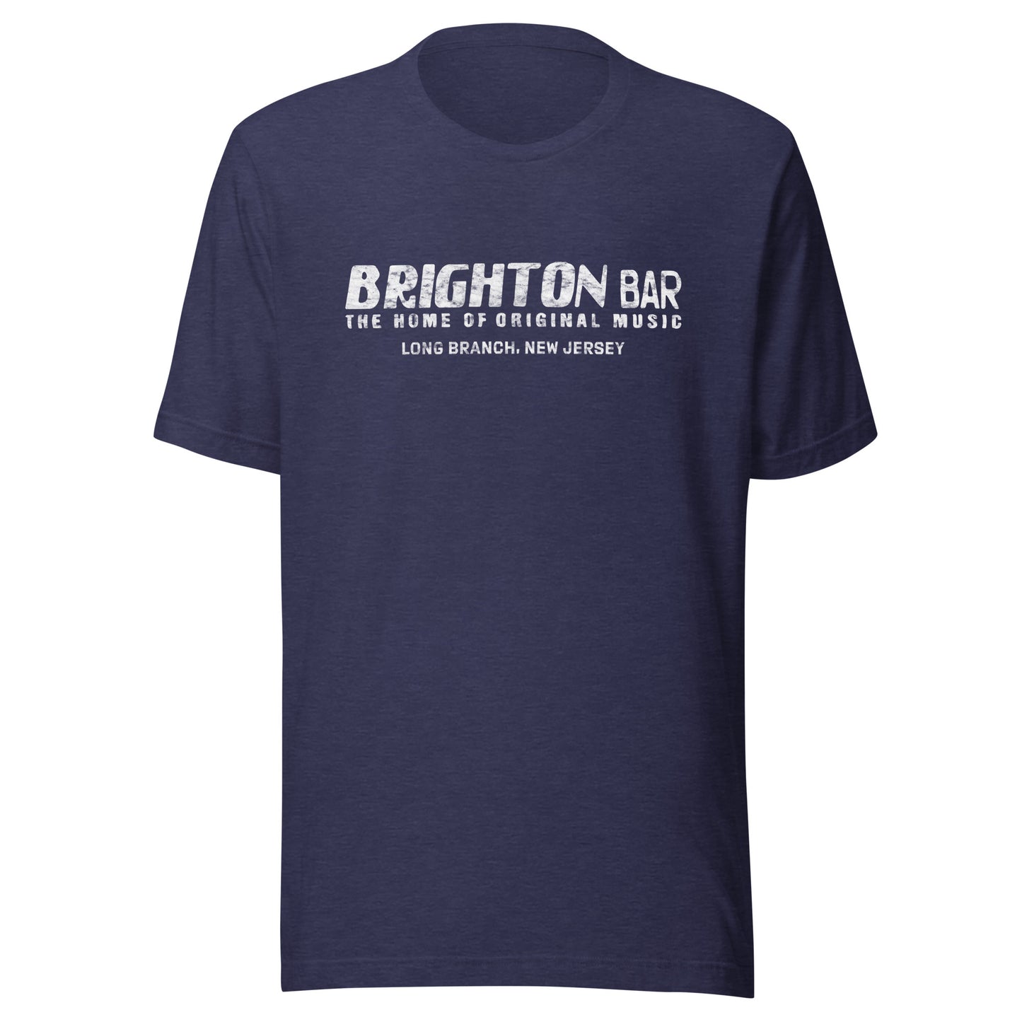 Brighton Bar - LONG BRANCH - Unisex t-shirt Heather Midnight Navy