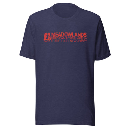Brendan Byrne Arena - MEADOWLANDS / EAST RUTHERFORD - Unisex t-shirt Heather Midnight Navy