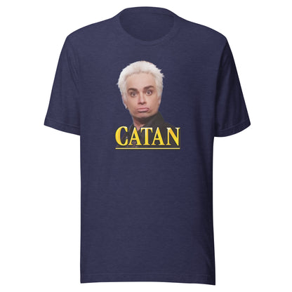 Kattan x Catan - Unisex t-shirt Heather Midnight Navy