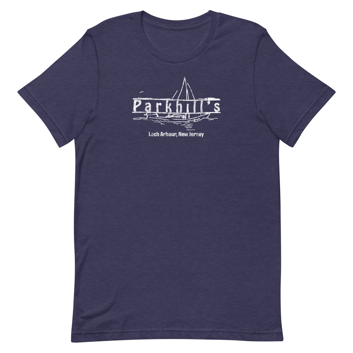 Parkhill's - Loch Arbour - Unisex t-shirt Heather Midnight Navy