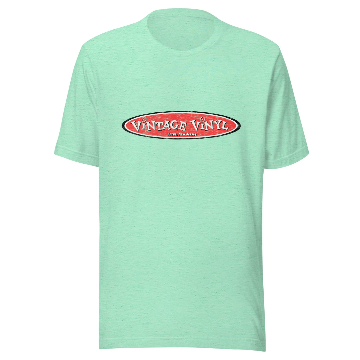 Vintage Vinyl - FORDS - Unisex t-shirt Heather Mint