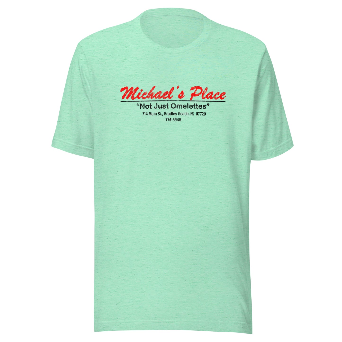 Michael's Place - BRADLEY BEACH - Unisex t-shirt Heather Mint