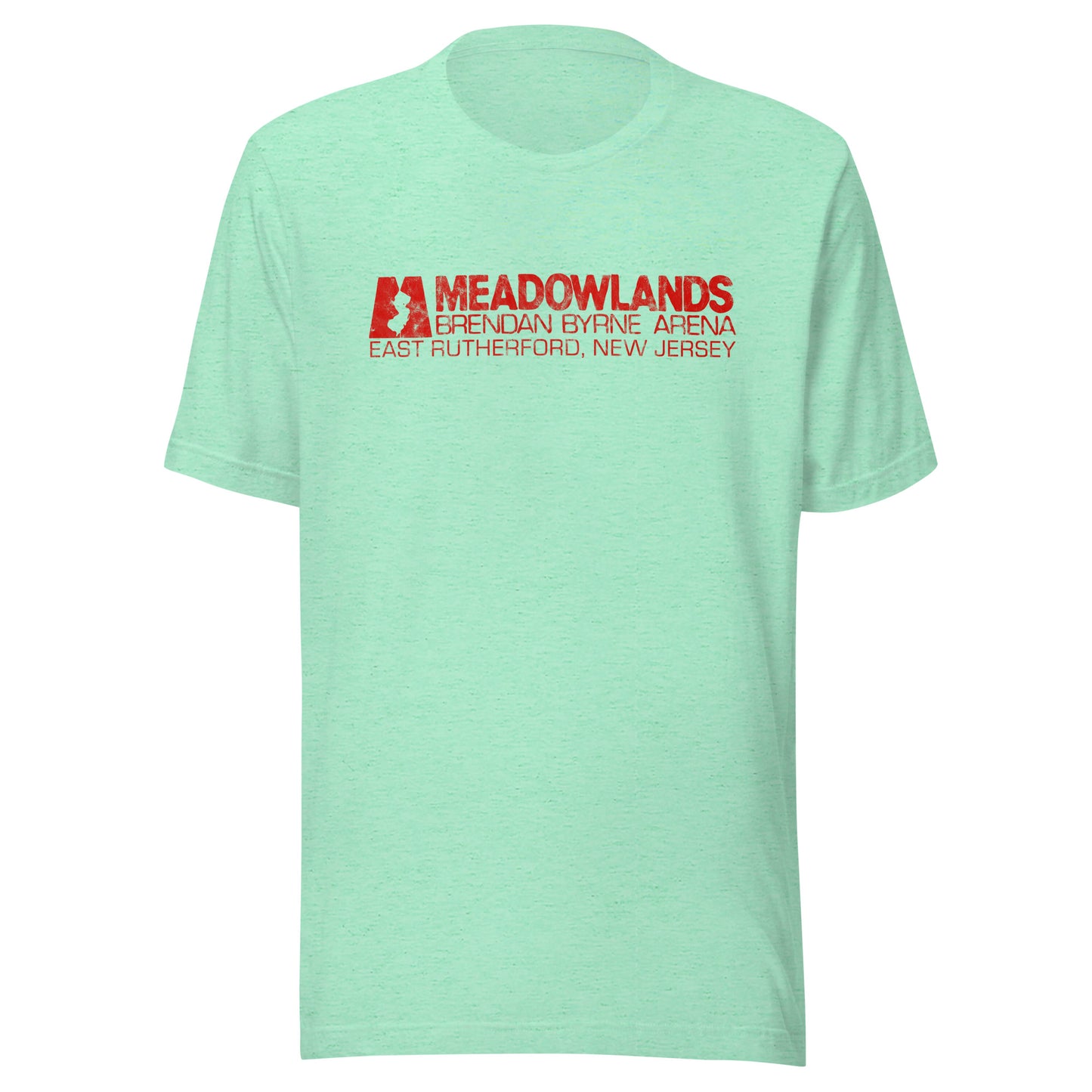 Brendan Byrne Arena - MEADOWLANDS / EAST RUTHERFORD - Unisex t-shirt Heather Mint