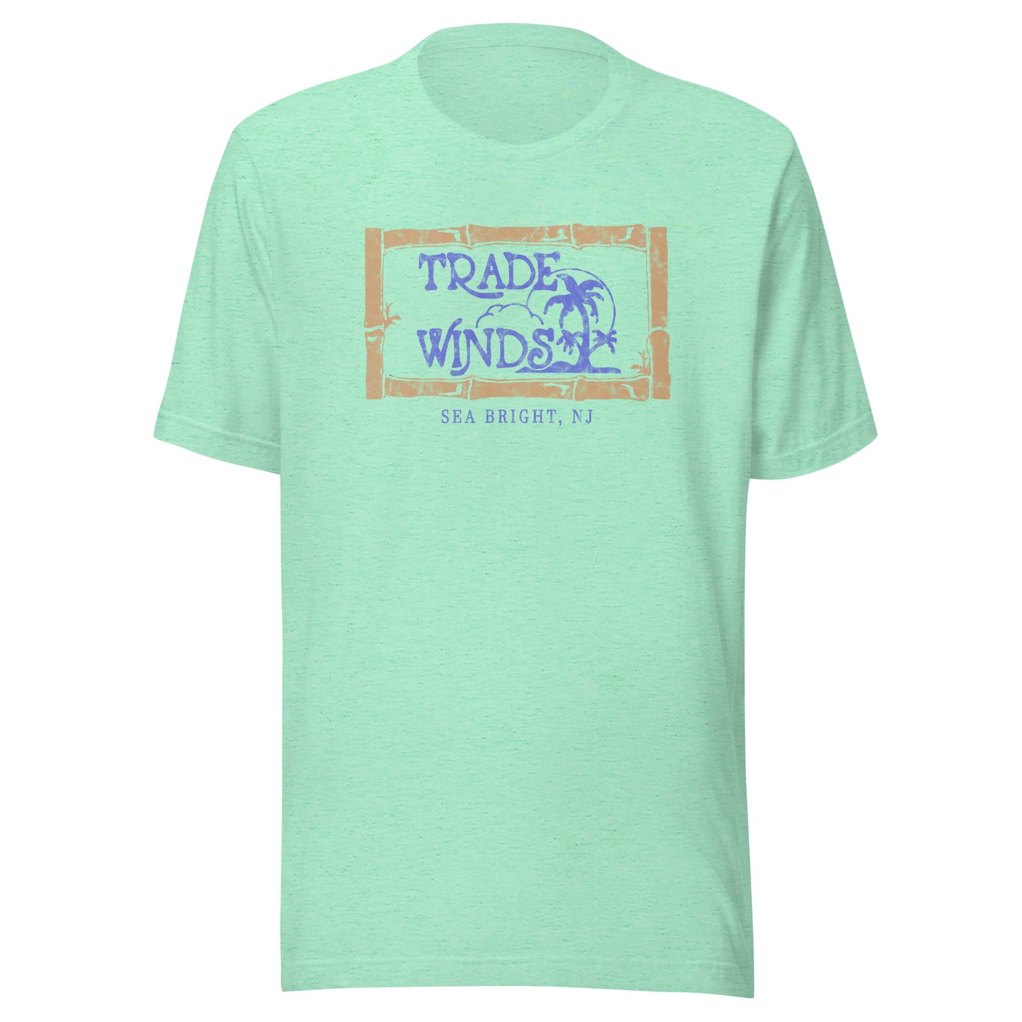 Tradewinds Night Club - SEA BRIGHT - Unisex t-shirt Heather Mint