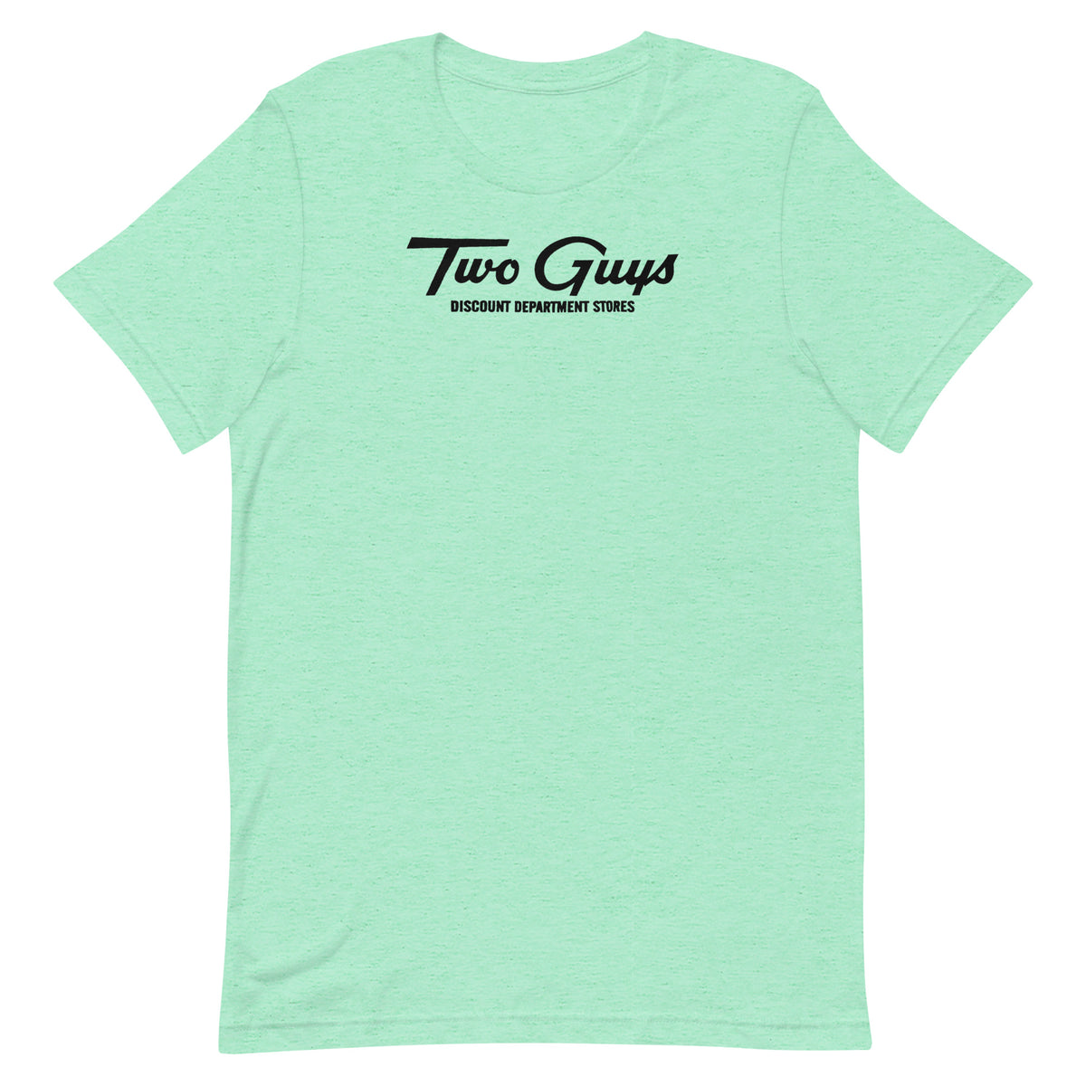 Two Guys - NEPTUNE - Unisex t-shirt Heather Mint