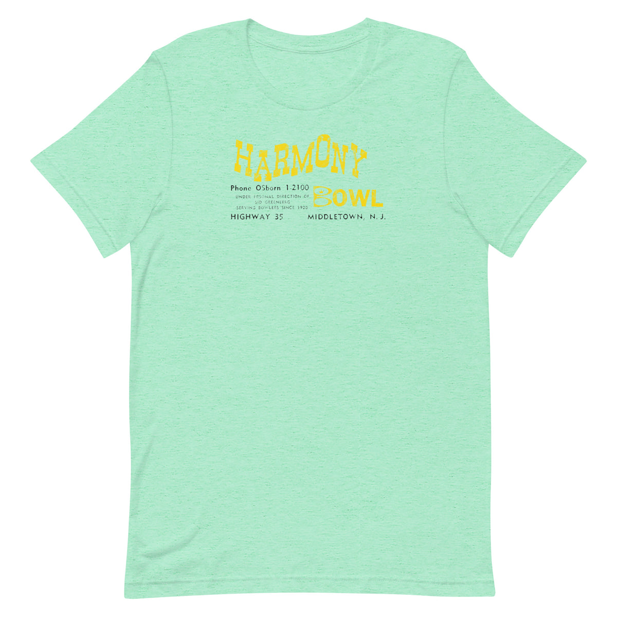 Harmony Bowl - MIDDLETOWN - Unisex t-shirt