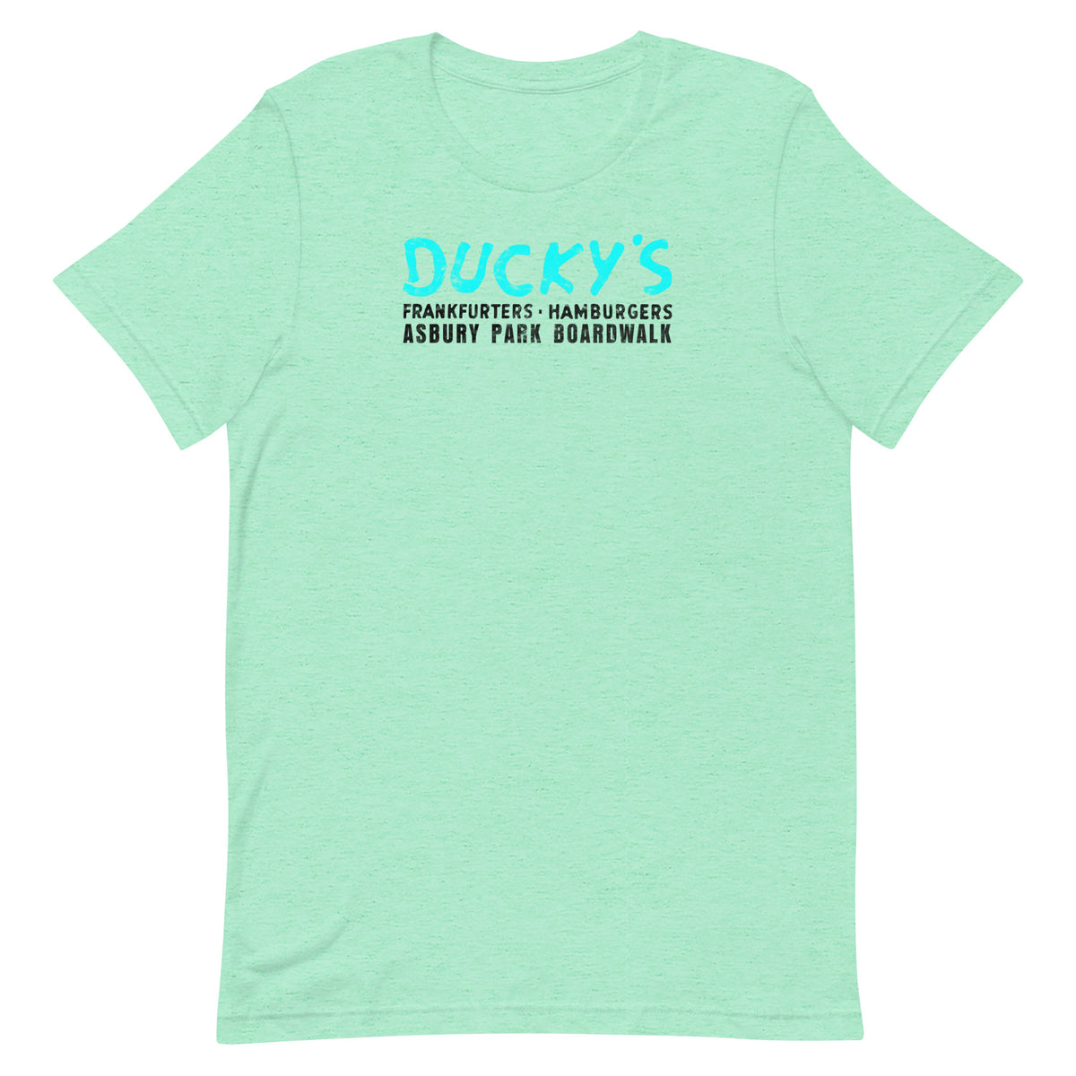 Ducky's - ASBURY PARK - Unisex t-shirt Heather Mint