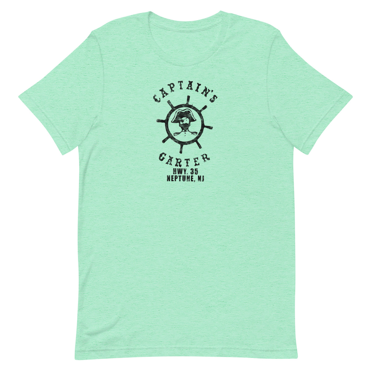 Captain's Garter - NEPTUNE - Unisex t-shirt Heather Mint