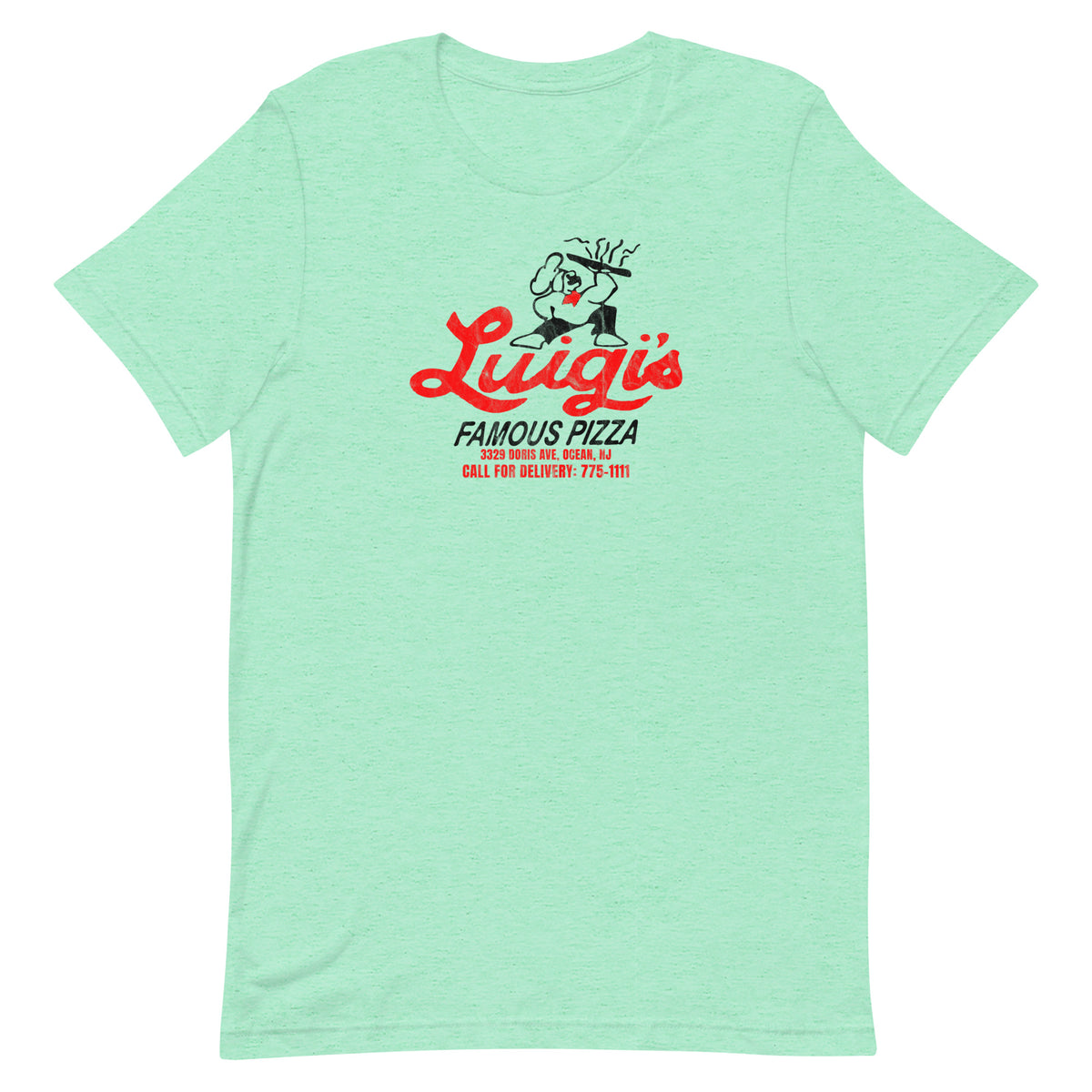 Luigi's Pizza - OCEAN - Unisex t-shirt
