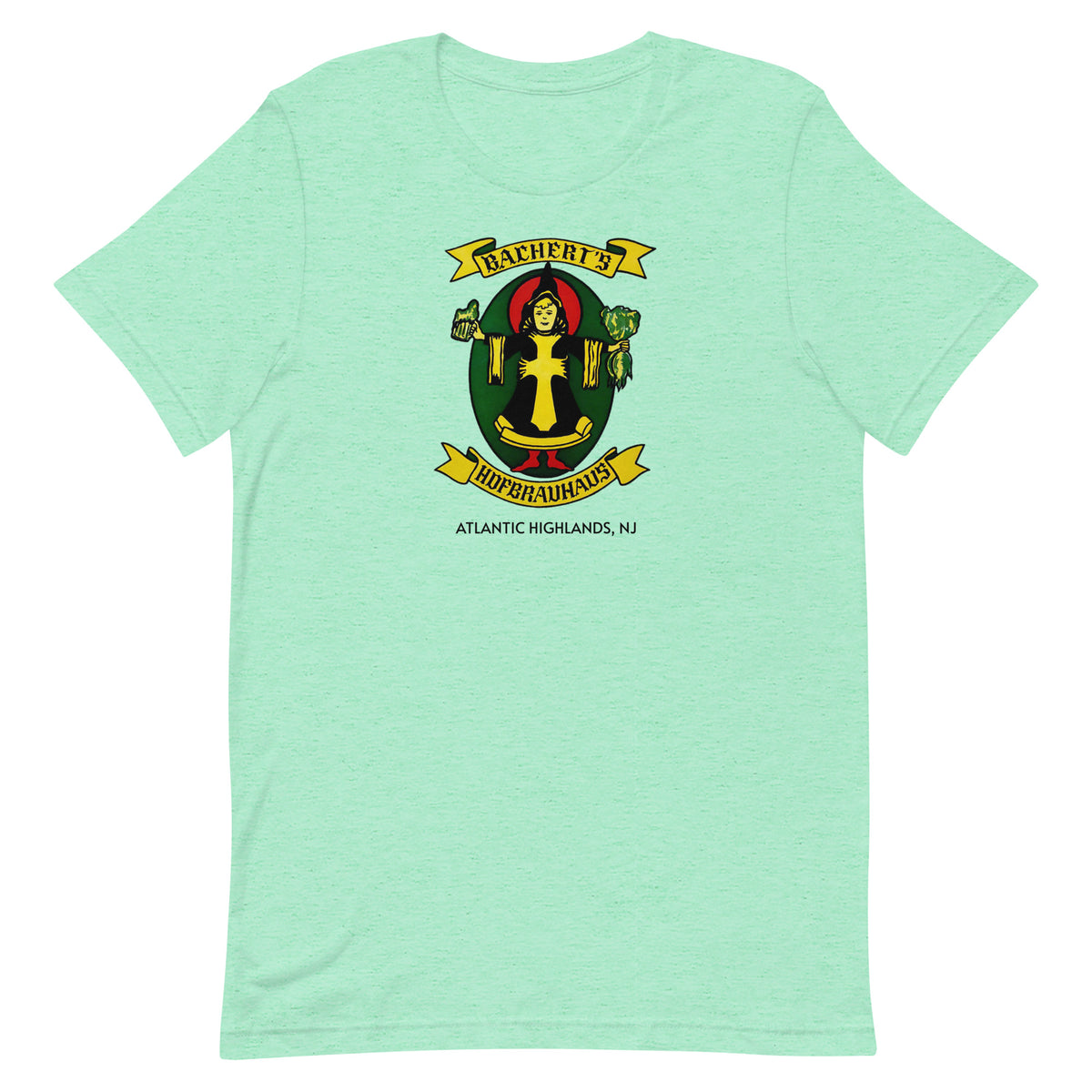 Hofbrauhaus - ATLANTIC HIGHLANDS - Unisex t-shirt Heather Mint
