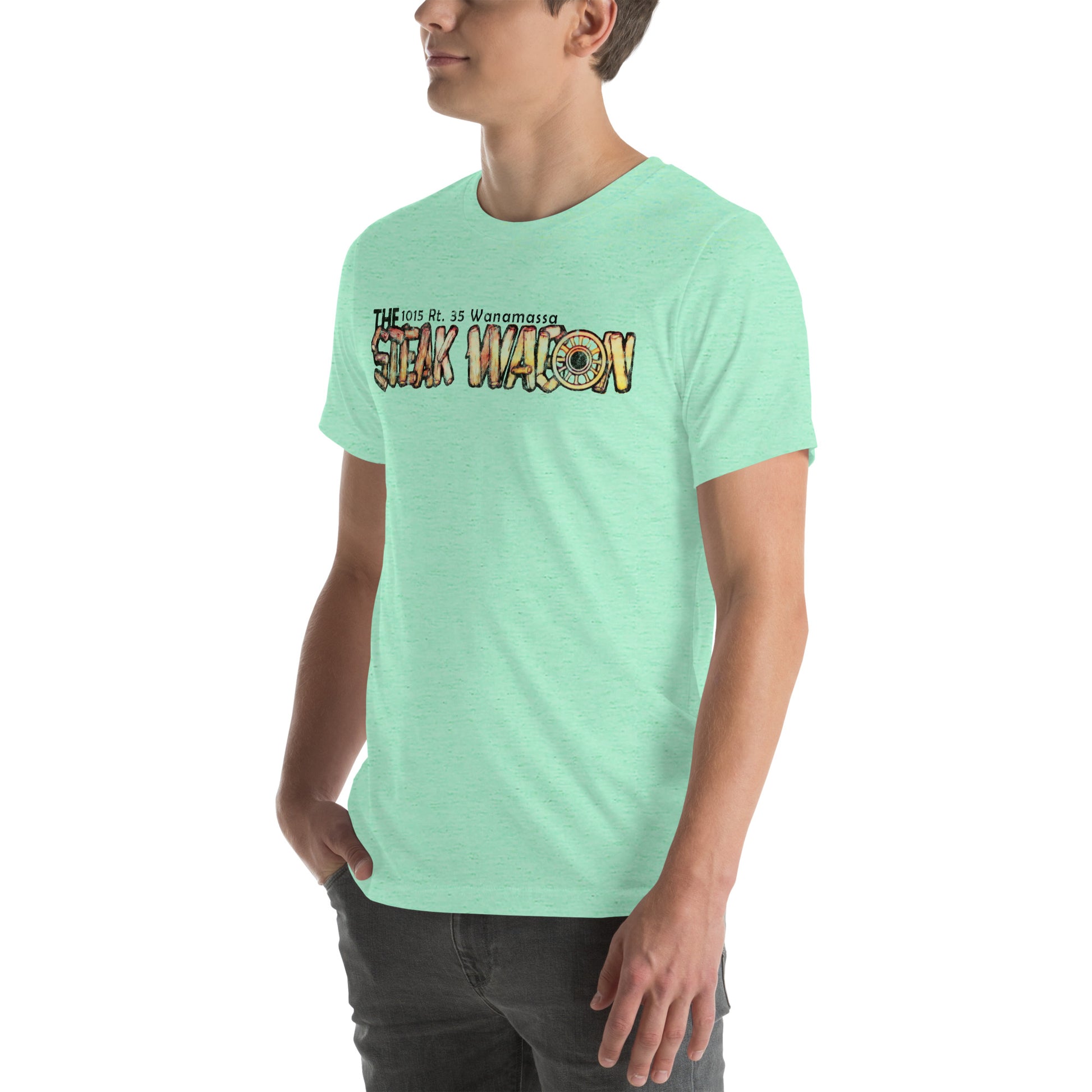 The Steak Wagon - WANAMASSA - Unisex t-shirt