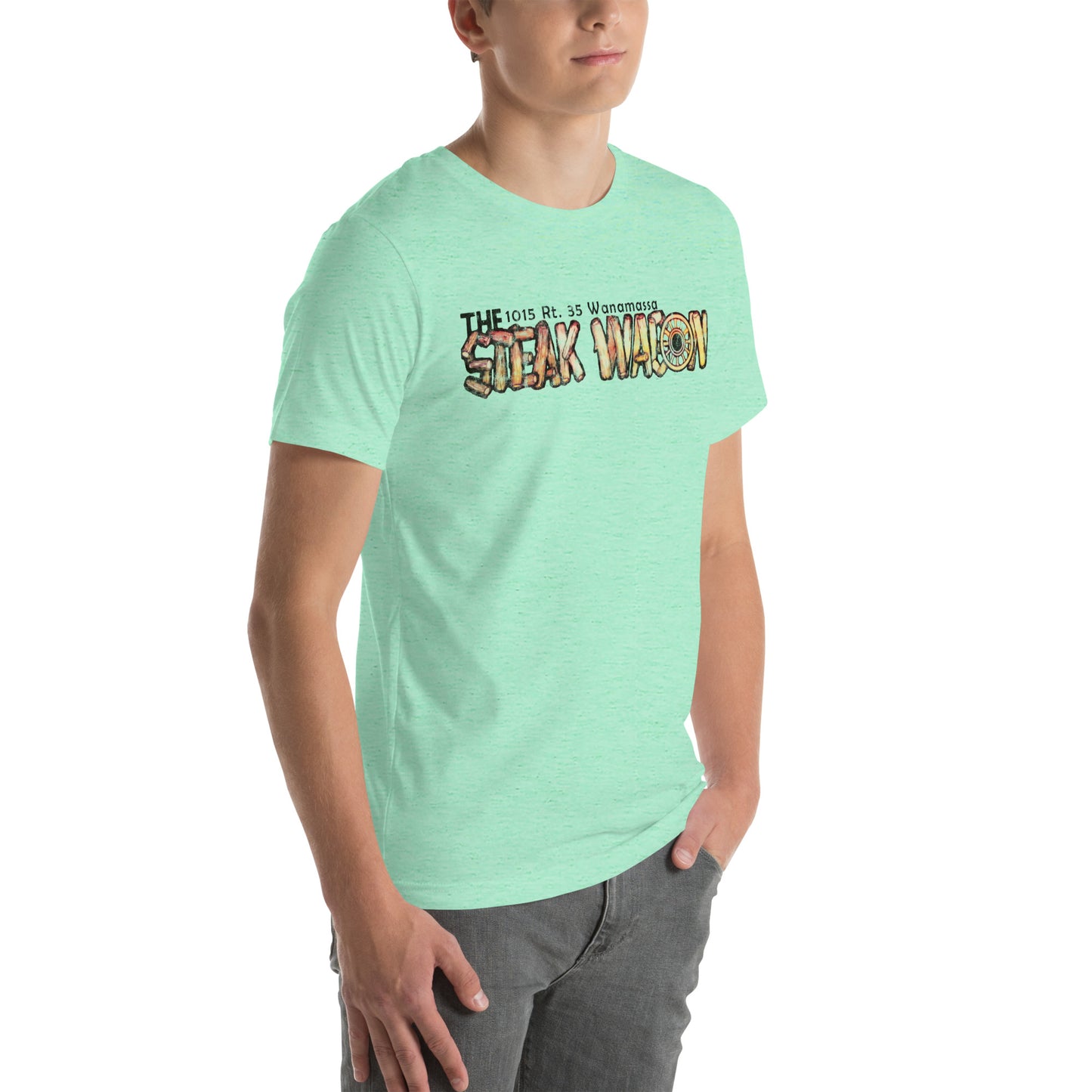 The Steak Wagon - WANAMASSA - Unisex t-shirt