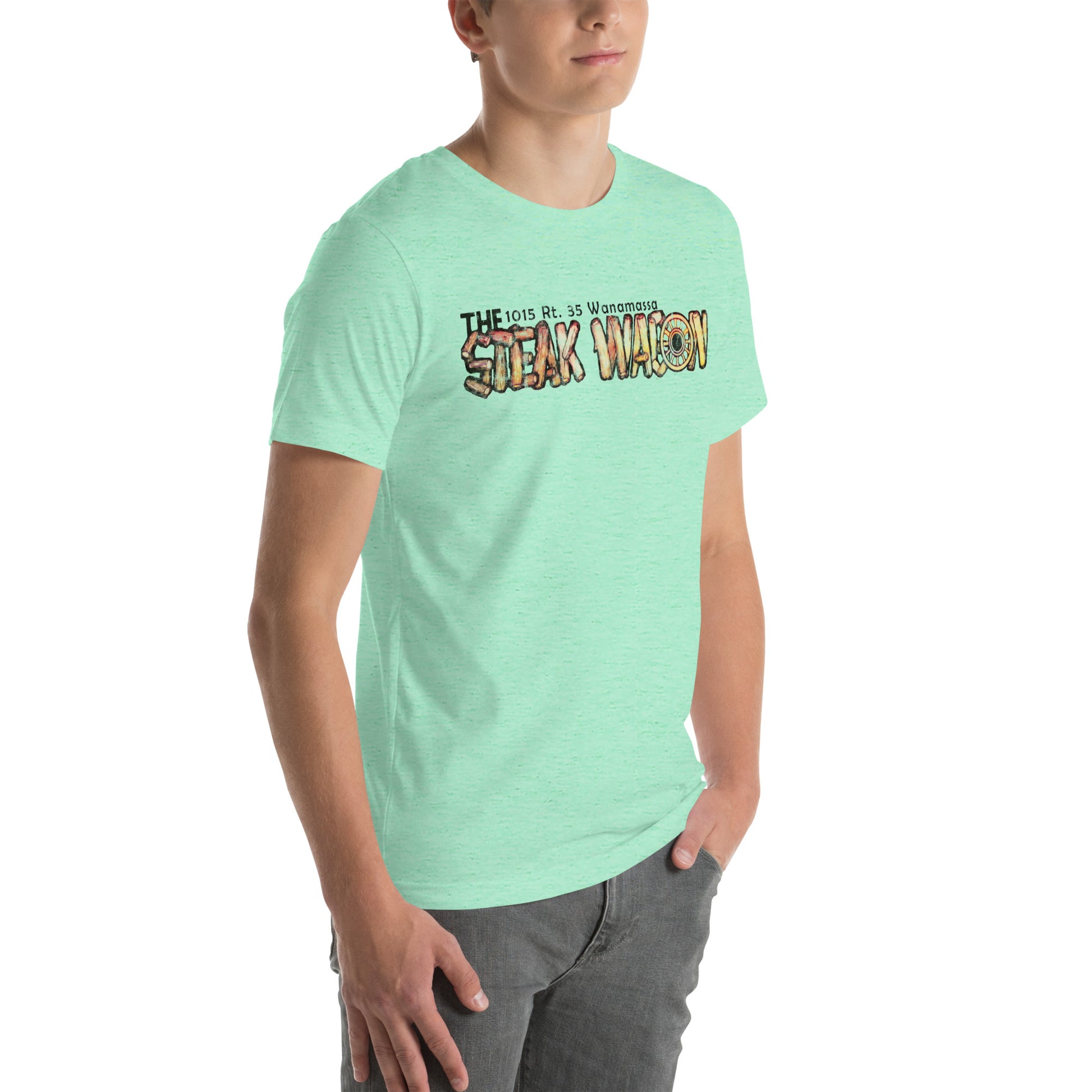 The Steak Wagon - WANAMASSA - Unisex t-shirt