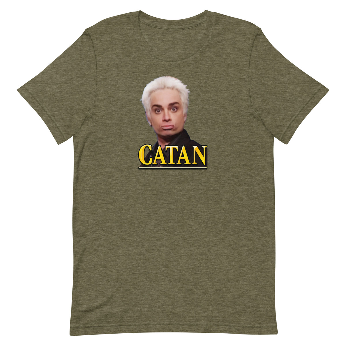 Kattan x Catan - Unisex t-shirt Heather Olive