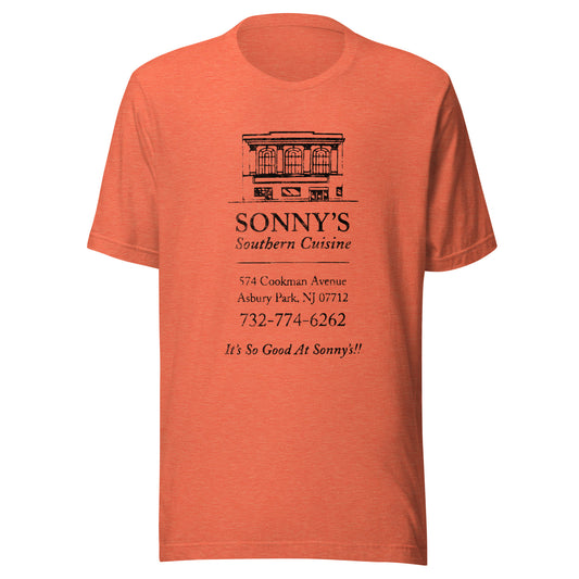 Sonny's Southern Cuisine - ASBURY PARK - Unisex t-shirt Heather Orange