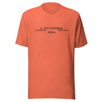 C. Jay's Records - ASBURY PARK - Unisex t-shirt